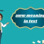 aww meaning in text