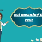 ect meaning in text