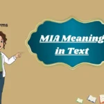 MIA Meaning in Text