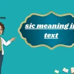 sic meaning in text