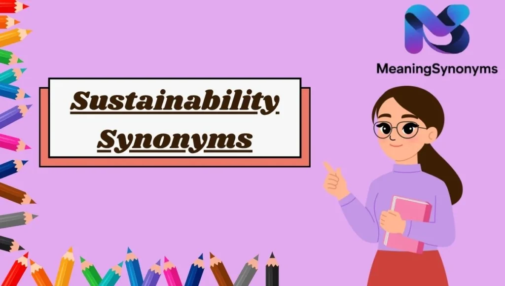 Sustainability Synonyms