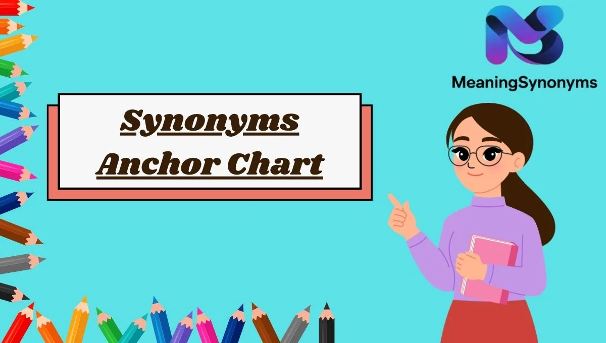 Synonyms Anchor Chart
