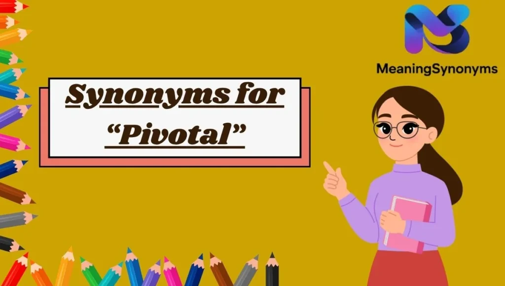 Synonyms for “Pivotal”