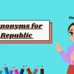 Synonyms for Republic