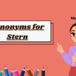 Synonyms for Stern