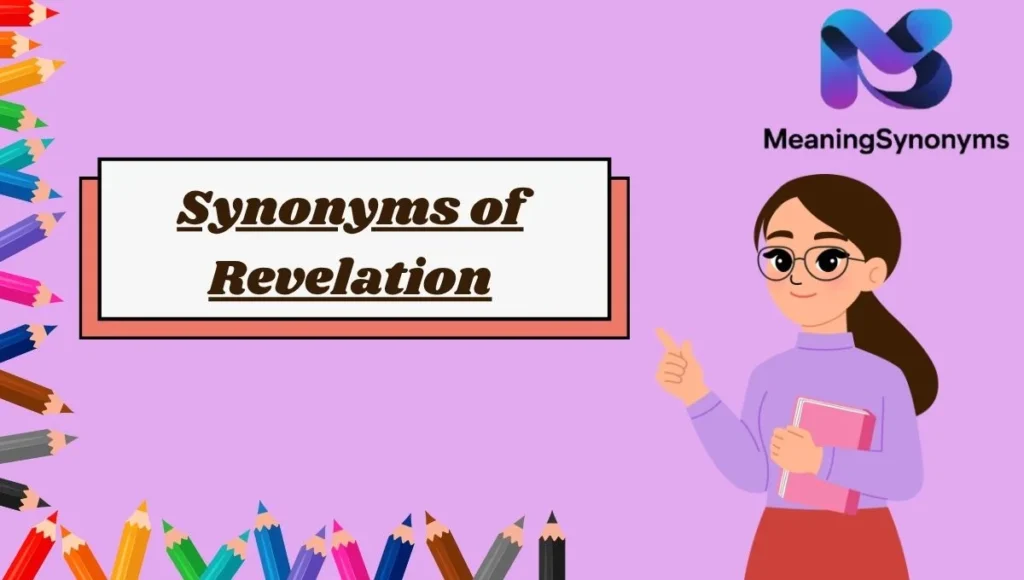 Synonyms of Revelation
